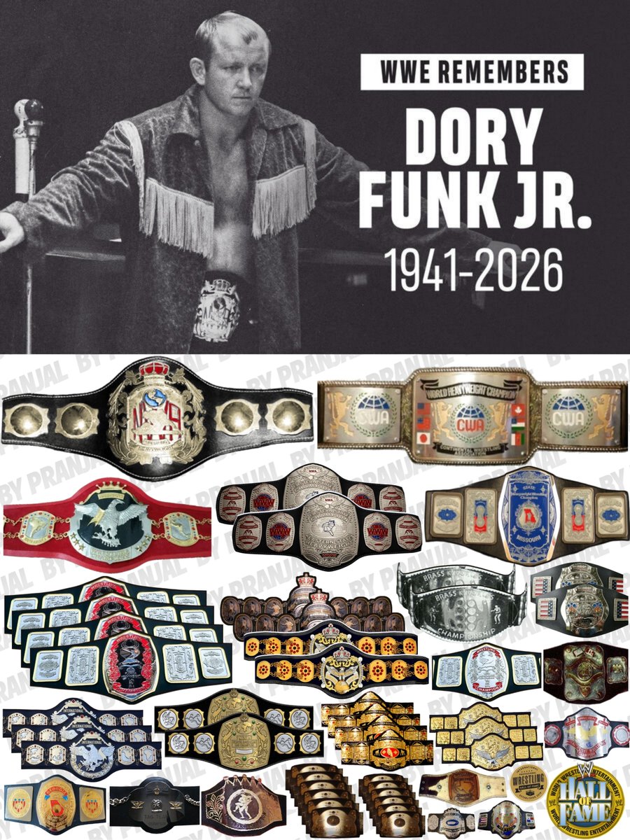 beltrecordz's tweet photo. RIP Dory Funk Jr. 🙏 https://t.co/5X1OKBaKtv