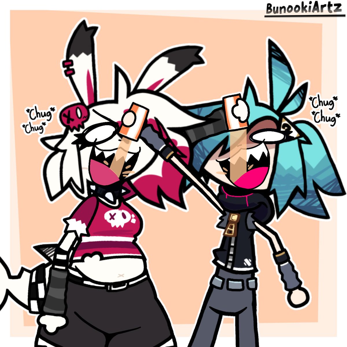 N0T_COCOA's tweet photo. I really love drawing these goofballs https://t.co/BY1UhHywOD