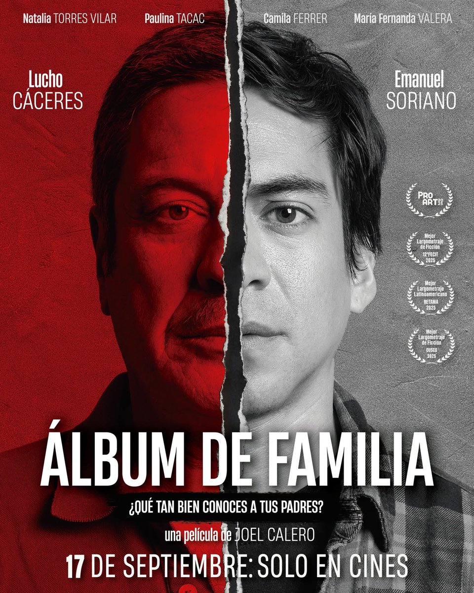 joelcalerog's tweet photo. Por fin, este 17 de septiembre estrenaremos ÁLBUM DE FAMILIA, una película sobre la paternidad. A veces, discrepar y desmarcarte de tus padres no es desamor, sino madurez. Espero que resuenen, como hijos y como padres, con esta historia de revelaciones y descubrimientos. https://t.co/kM5NH3ZRiW