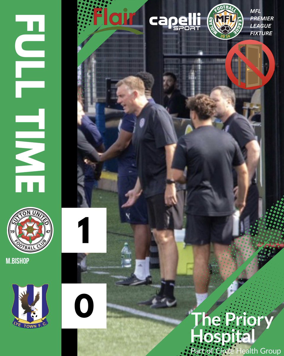 SuttonUtdFC's tweet photo. Two games. Two league wins. Six points. 💚⚽

Another hard-fought battle, with Bishop’s second-half strike proving to be the difference as we secured a 1-0 victory over Lye Town.

Now, our attention turns to the FA Cup this Saturday. Let’s keep the momentum going! 💪🏆 https://t.co/FkLU051hBK