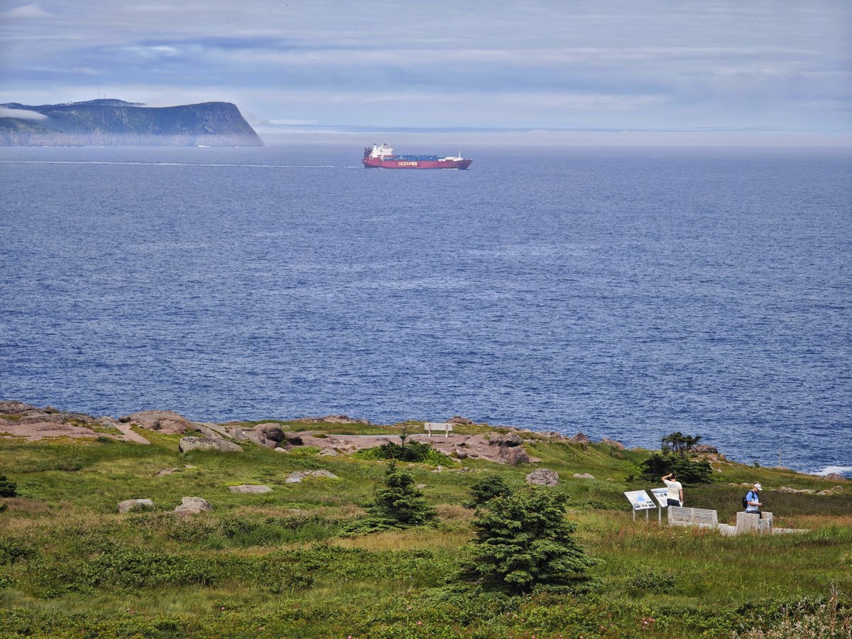 dereklee0329's tweet photo. #Newfoundland Day 10 Charleston - St. John's
​在小学同学家喝high了，昨晚直接睡了。
​Spear灯塔岸边看到了不少鲸鱼，天晴可以清晰地看见白色鱼鳍，有一只还在远处连续跳跃。这里是北美大陆最东端，天气实在好。
​小走一个East Coast Trail。24年在温哥华岛backcountry背包走过7天6晚的West CoastTr https://t.co/Rt1qFO4E9T