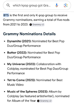 Sandra_BTS_7's tweet photo. 15- K-pop fans calling out BTS for it?

Honestly... why are some of you acting like any of this is about your favorite group?

It isn't.

To begin with, none of your groups have ever received a competitive Grammy nomination.

Some didn't reach the level typically associated with nomination. Some submitted and weren't nominated. Others chose not to submit. 
So... at this point, I genuinely don't understand what you think you lost.

Wait...

Actually, I do.

In my opinion without this category, most of the groups being brought into this conversation wouldn't have been part of the Grammy discussion in the first place.

For years, none of them reached the nomination stage, let alone became serious contenders in the General Field. Some people are celebrating what they see as a victory.

That's their choice. But don't pretend that road appeared out of nowhere.

BTS spent years breaking records in categories that were never created specifically for Asian artists. They demonstrated that Asian artists could compete in the Grammys' open categories.

Now that they've rejected a separate lane on principle, others are eager to embrace it while insisting, "This isn't about BTS." 
History says otherwise. BTS changed the scale of the conversation. That's why this debate exists at all.

And while you're celebrating...

Did it ever occur to you that BTS may have been one of the MAIN contenders to become the first K-pop group to win a competitive Grammy, yet still chose to walk away?

That they could have gained it first, then fought later with a trophy secured in their pockets?

In my opinion that decision suggests they believed something bigger was at stake than a single award.

This isn't just about BTS.

It's about years of criticism surrounding the Recording Academy, debates raised by artists, journalists, academics, and industry professionals long before this announcement, and the broader question of whether music should be separated by geography or language.

Did it ever occur to you that BTS could have accepted the category, won it, and moved on? Instead, they chose to reject it from the beginning.

Maybe that was that's because they didn't want themselves—or future Asian artists—to become permanently defined by a separate regional category instead of competing alongside everyone else.

From a purely strategic point of view, accepting the category would probably have been the easier option. 

Rejecting it guaranteed controversy.

As for the reaction... honestly, it wasn't difficult to predict.

Considering ARIRANG's numbers, commercial performance, industry discussion, and Grammy eligibility, BTS entered the season as one of the strongest contenders. That's discussed throughout this thread.

Instead, many people immediately focused on the category itself. And that's exactly what BTS's announcement brought into the spotlight.

Whether people agree with their decision or not, that debate now exists.

If another group eventually wins this category, the discussion surrounding why the category was created, why BTS declined to participate, and why so many people questioned it will remain part of its history.
https://t.co/VgYugqtkLz