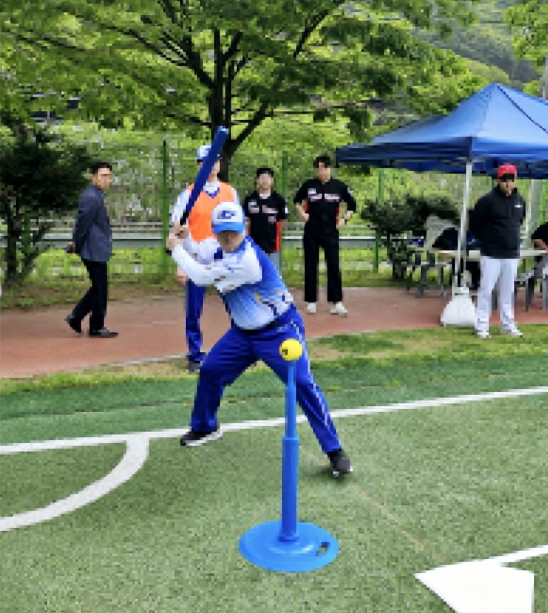 l3l8r's tweet photo. 기쁜우리보호작업장에 저 백승규인데 티볼야구 대회가 있어가지고 제가 무조건 홈런 에이스입니다. https://t.co/9b0DlMCyGr