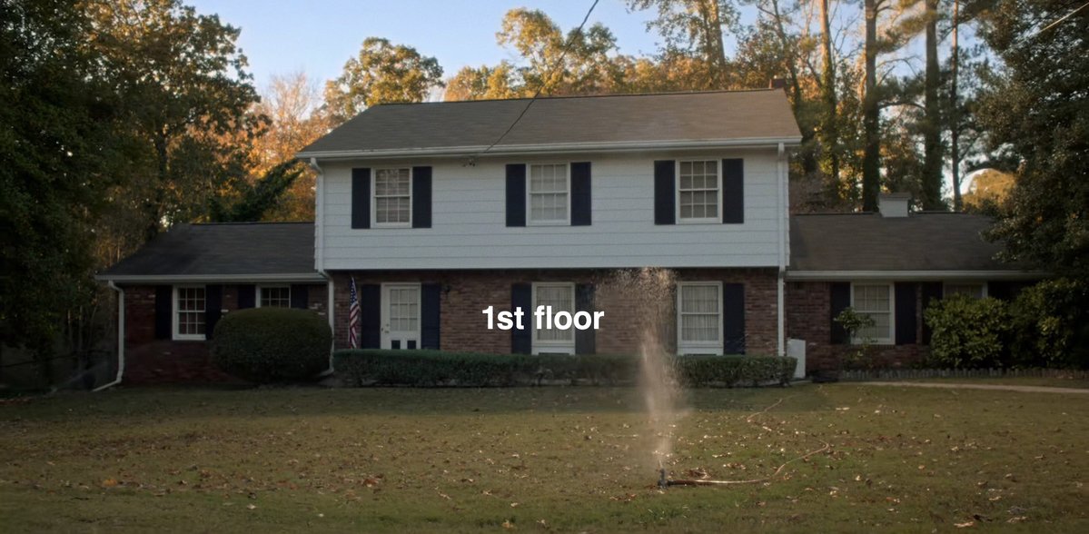 softboywheeler's tweet photo. The Wheeler house layout: a thread, part 2 🧵 

(Continuing with the layout of the first floor/downstairs) https://t.co/qyKw5okH63