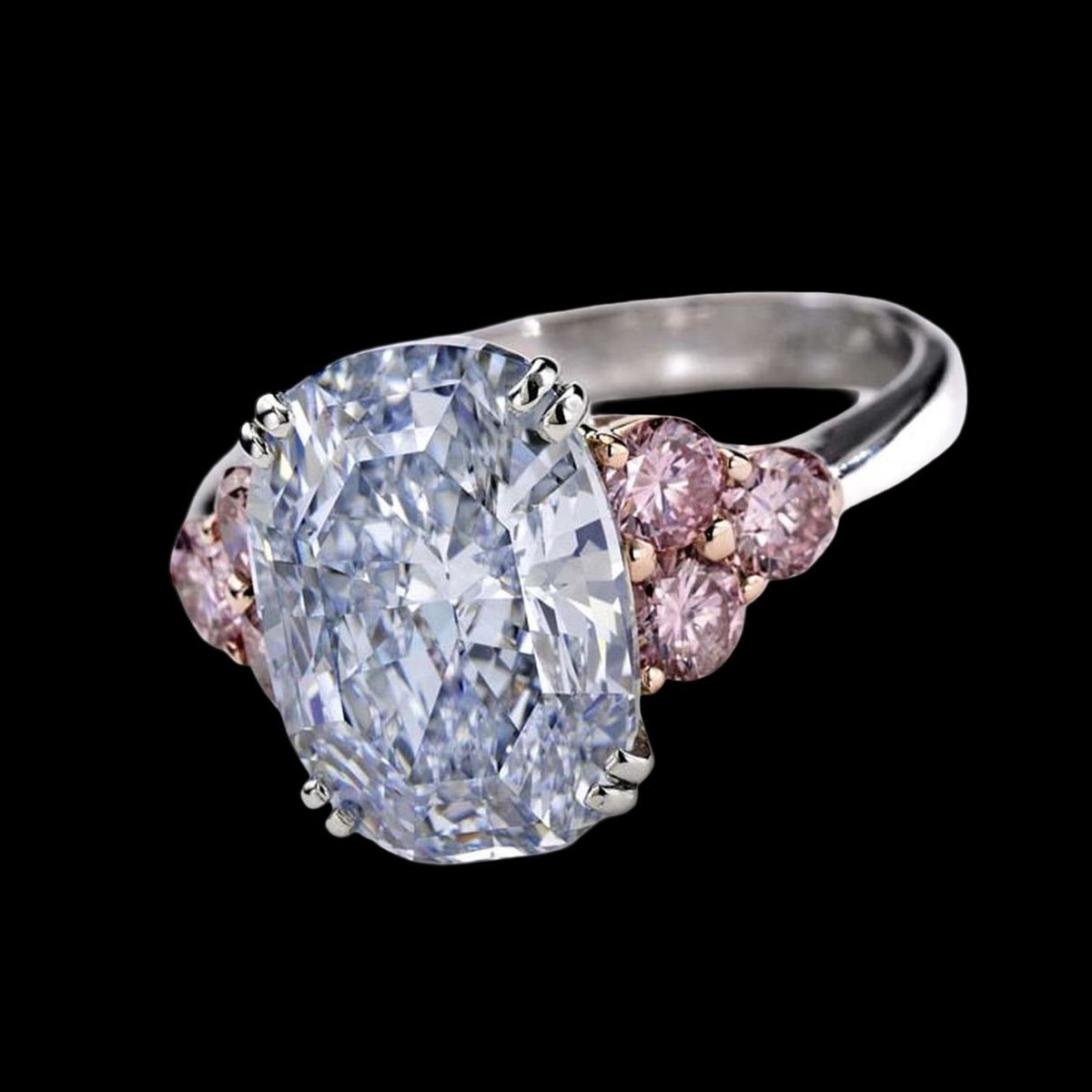 diamtrader's tweet photo. The #Monarch Blue Diamond Ring has officially entered auction history.

Featuring a breathtaking 10.03 carat Fancy Vivid Blue Type IIb diamond, one of the rarest classifications in nature, this extraordinary masterpiece was sold at Sotheby’s #Geneva for approximately CHF 21.5 million (around US$25 million).

Its mesmerizing ocean blue hue, exceptional clarity, and impeccable craftsmanship embody the pinnacle of high jewelry. 

More than a remarkable gemstone, the Monarch Blue represents rarity, prestige, and timeless elegance an enduring symbol of the world’s most coveted treasures.

In the universe of exceptional diamonds, true #luxury is not measured solely by carats, but by the rarity that only nature can create. #MonarchBlue #BlueDiamond #FancyVividBlue #HighJewelry #HauteJoaillerie #Sothebys #LuxuryJewelry #ExceptionalDiamonds #RareGemstones #DiamondCollector #JewelryCollector #VogueStyle #LuxuryLifestyle #TimelessElegance #InvestmentJewels