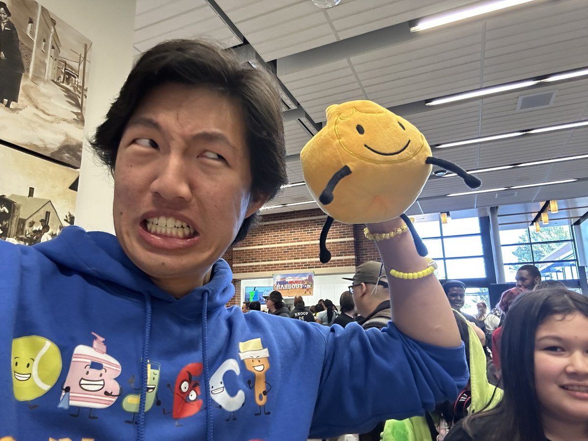 DrewNS2's tweet photo. BREAKING: Co-Creator of BFDI, Cary Huang has reportedly FORGOT about the TPOT upload schedule. 

"Sorry guys i was out eating ice cream." https://t.co/SWuKsbEg96
