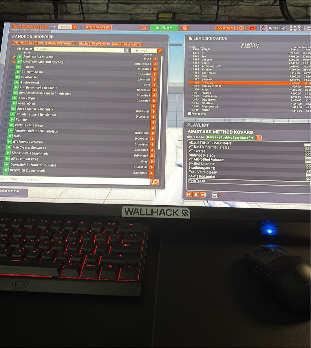 ilyDeadlyy's tweet photo. live - https://t.co/cE6mj041Yj
Aimtraining before comp
#valtwt #VALORANT #wallhackhq #aimstars #smallstreamer #twitchstreamer https://t.co/vqjML5AedU