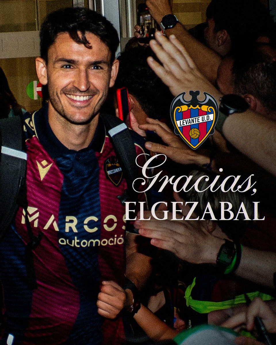 LevanteUD's tweet photo. El #LevanteUD y Unai Elgezabal separan sus caminos.

🔗 https://t.co/RclCk56hXC

Gracias por todo, Unai. https://t.co/RgYvKwZDMz