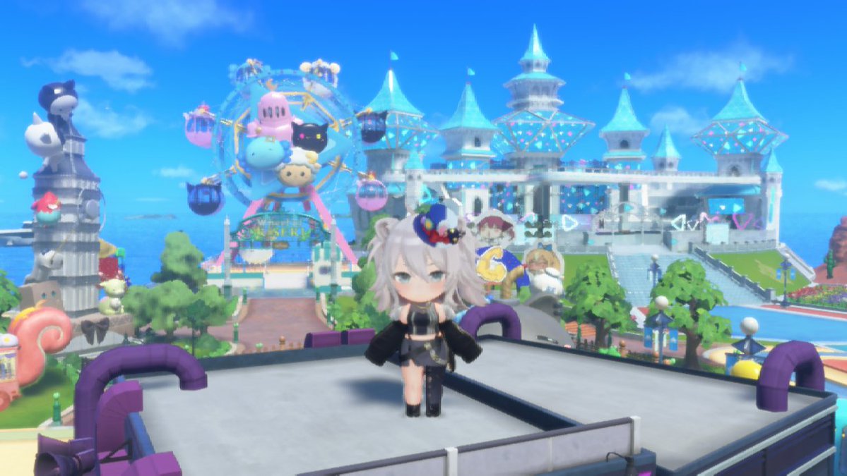 asagi0413's tweet photo. キャラコン激ムズいけど高いとこに登る https://t.co/w7u3Lv0rch