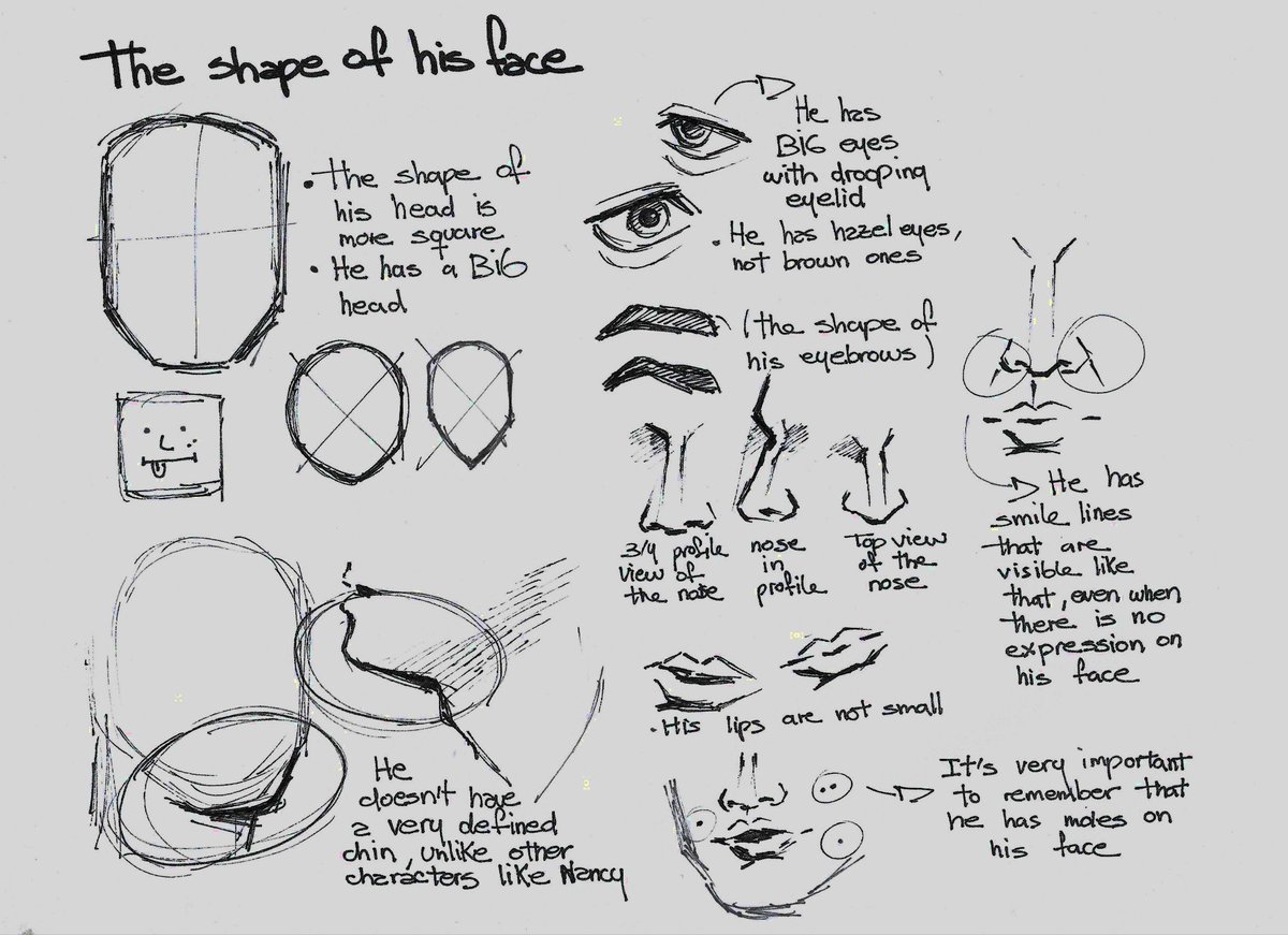 ilovemypencill's tweet photo. here are some tips on how to draw steve i hope they help someone :) #steveharrington https://t.co/mOqVZtIPqS