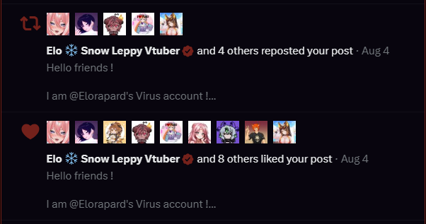 ElorapardVirus's tweet photo. GAHHH MY OSHI ALREADY SAW ME

I'M SO HONORED (i'm having goosebumps right now) 🥹🥹🥹 https://t.co/Z1RUdFCSaX
