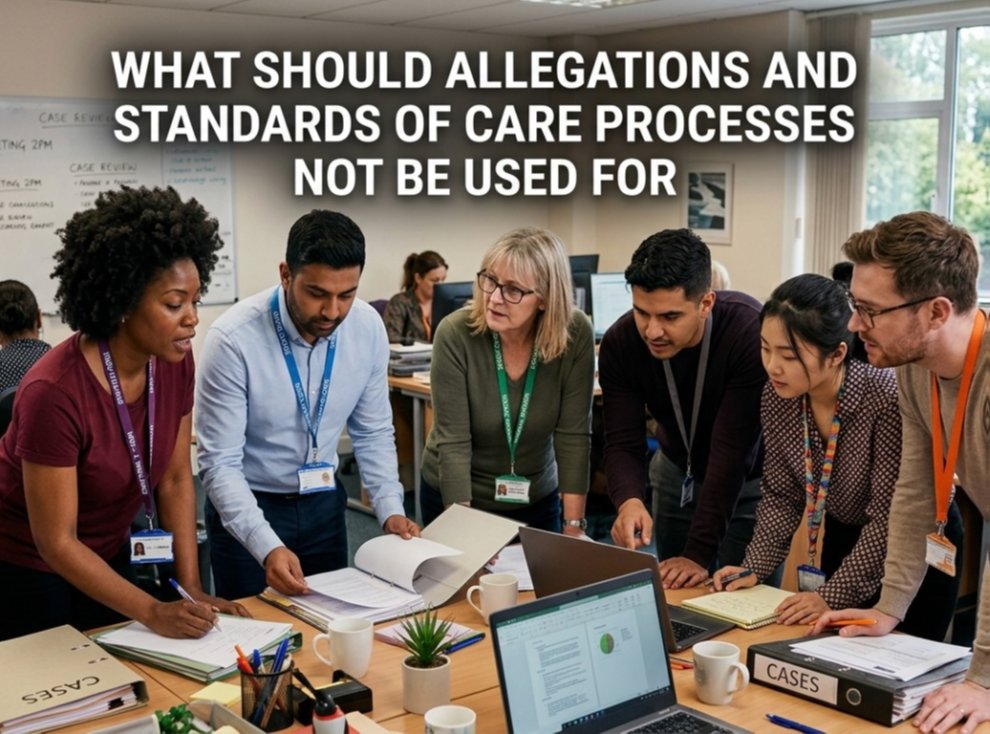 nupfc's tweet photo. Allegations processes exist to safeguard children, not to silence carers, discourage challenge or avoid accountability.

The new Standards should clearly state what these processes must NOT be used for.

Join us: https://t.co/T6OKgWkPdy https://t.co/C5n7KN1vDD