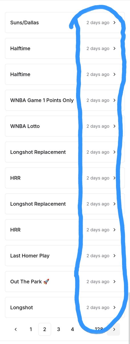 blushbookie's tweet photo. So since you want to be that guy that doesn't do any real tracking, I'll help you help me in exposing this girl. Multiple times, she has given out WAAAAAY more than 5-6 plays in a day. Which is the point @amfmobb was making when she said he's lying cause she only gives out 5-6 plays a day. This one day alone was 15. Stfu and stfd 🤐🪑.