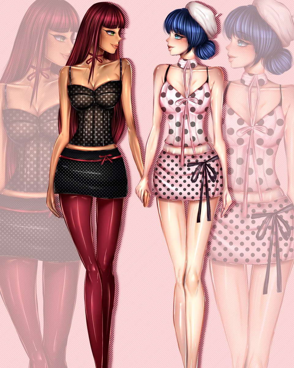 volpvria's tweet photo. Fashion Lilanette 🦋🌸

#lilanette #lilarossi #marinettedupaincheng #mlbtwt #miraculous #miraculousladybug #mlb #fashionart #miraculousart #miraculousfanart #miraculousau #toxicyuri https://t.co/pAZxEE1gdA