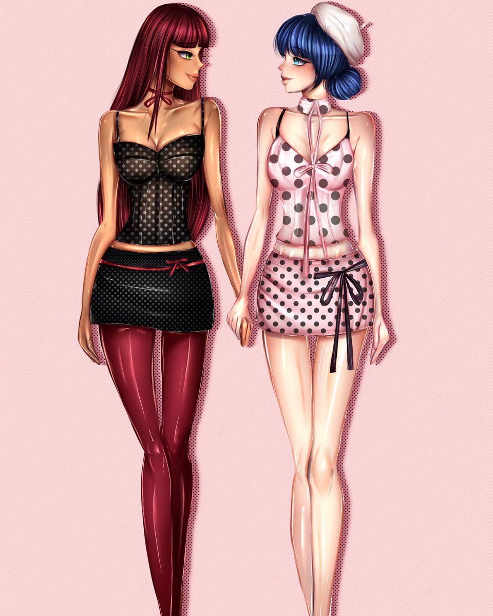 volpvria's tweet photo. Fashion Lilanette 🦋🌸

#lilanette #lilarossi #marinettedupaincheng #mlbtwt #miraculous #miraculousladybug #mlb #fashionart #miraculousart #miraculousfanart #miraculousau #toxicyuri https://t.co/pAZxEE1gdA