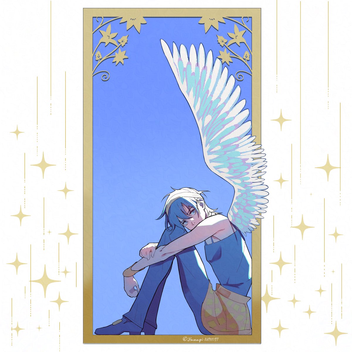 TUMUGI56935197's tweet photo. 「ナランチャの気配」 https://t.co/dhuwpVmOoT
