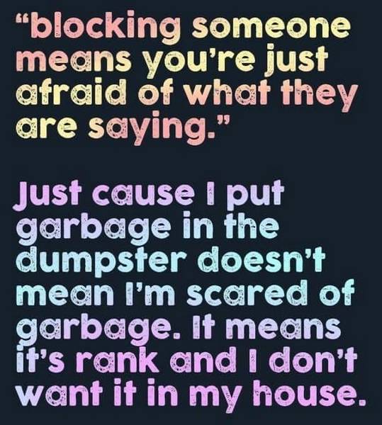 KenCureton's tweet photo. 2026-08-04:  Quotes, “Blocking sends a firm message that certain behavior isn’t acceptable. For people who repeatedly ignore boundaries—oversharing, harassment, or constant negativity—this can be an effective last resort.” - Clinton J Randall https://t.co/GiCRBljMrH