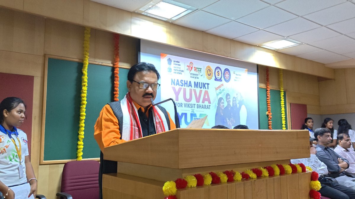 NssSfgc's tweet photo. 🇮🇳 Nasha Mukt Bharat – Viksit Bharat Yuva Connect Programme was successfully organized by the NSS Unit, Seshadripuram First Grade College, Bengaluru, in association with the Ministry of Youth Affairs &amp; Sports, Government of India and MY Bharat on 03 August 2026. @_NSSIndia https://t.co/DfCmLPhtu1