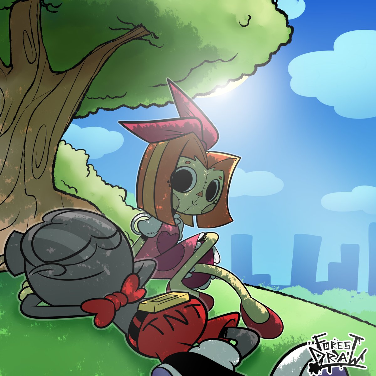 Forest_Draw's tweet photo. 🩷💣 Fresh air 💣🩷 https://t.co/QQ6FfAq14Y