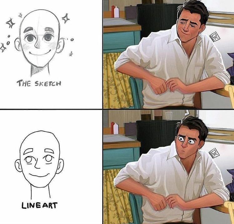 LumiCanvass's tweet photo. The lineart betrayal is real 😭 https://t.co/6c1dxr5dXx