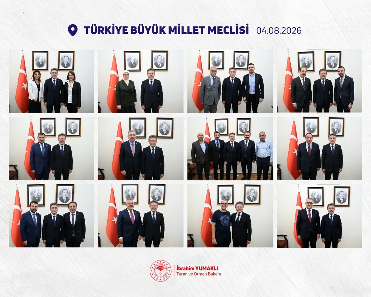 ibrahimyumakli's tweet photo. 📍 TBMM

🤝 Gazi Meclisimizde kıymetli milletvekillerimizle bir araya gelerek; tarım, orman ve su alanındaki çalışmalarımızı değerlendirdik.

Ortak akılla şekillendirdiğimiz adımlarımızla, "Bereketin Yüzyılı" vizyonumuz doğrultusunda durmadan, yorulmadan çalışmaya devam edeceğiz. 🌾💧🌲