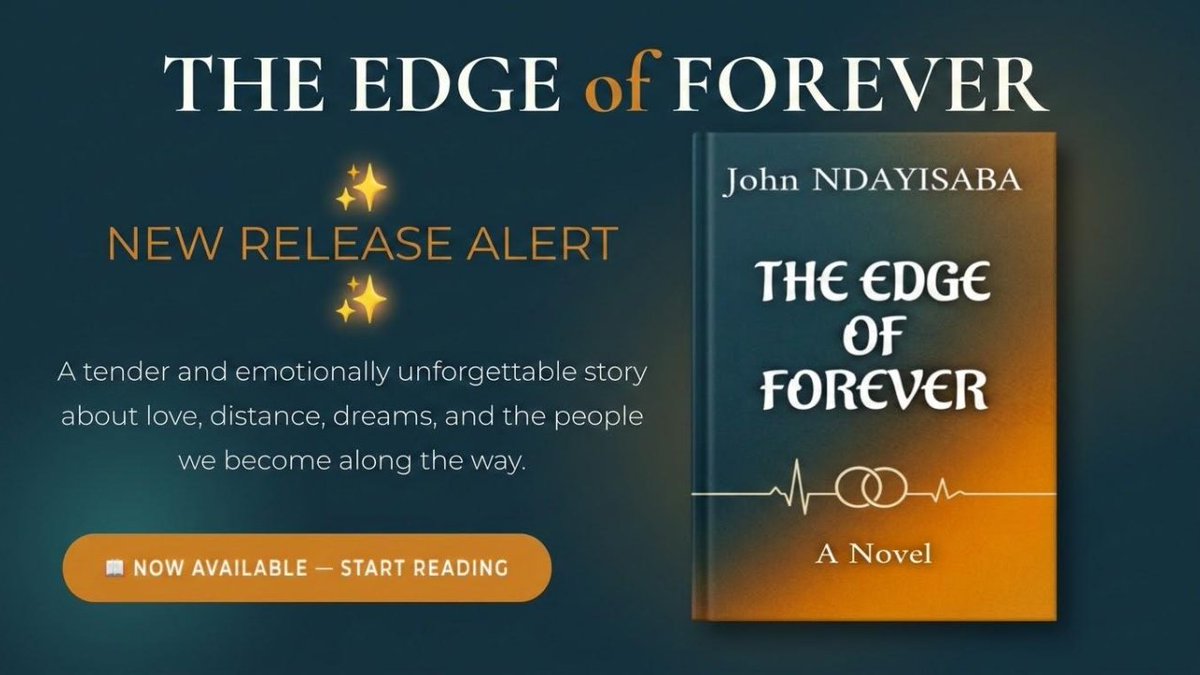 dadyminds's tweet photo. Grab this book and read it here: https://t.co/Y7hbwfGorD
#JohnNdayisaba #Bookstagram #LiteraryRomance #ComingOfAge #NewBookRelease #BookLovers #books #newbook #iamreading #novel #BookTok #ContemporaryRomance #Fiction #NewAdultFiction #Bookish #BookReview #BookRecommendation https://t.co/dSjPhHwkeq