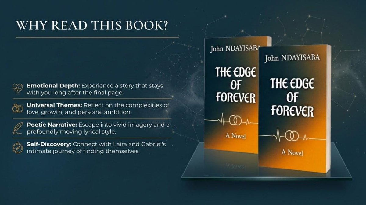 dadyminds's tweet photo. Grab this book and read it here: https://t.co/Y7hbwfGorD
#JohnNdayisaba #Bookstagram #LiteraryRomance #ComingOfAge #NewBookRelease #BookLovers #books #newbook #iamreading #novel #BookTok #ContemporaryRomance #Fiction #NewAdultFiction #Bookish #BookReview #BookRecommendation https://t.co/dSjPhHwkeq