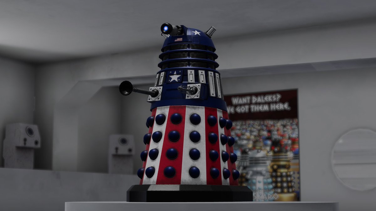 Dest_Skaro's tweet photo. @Ubern_1 American Buzz, face the wrath of American Dalek! https://t.co/pCgM0tbm3a