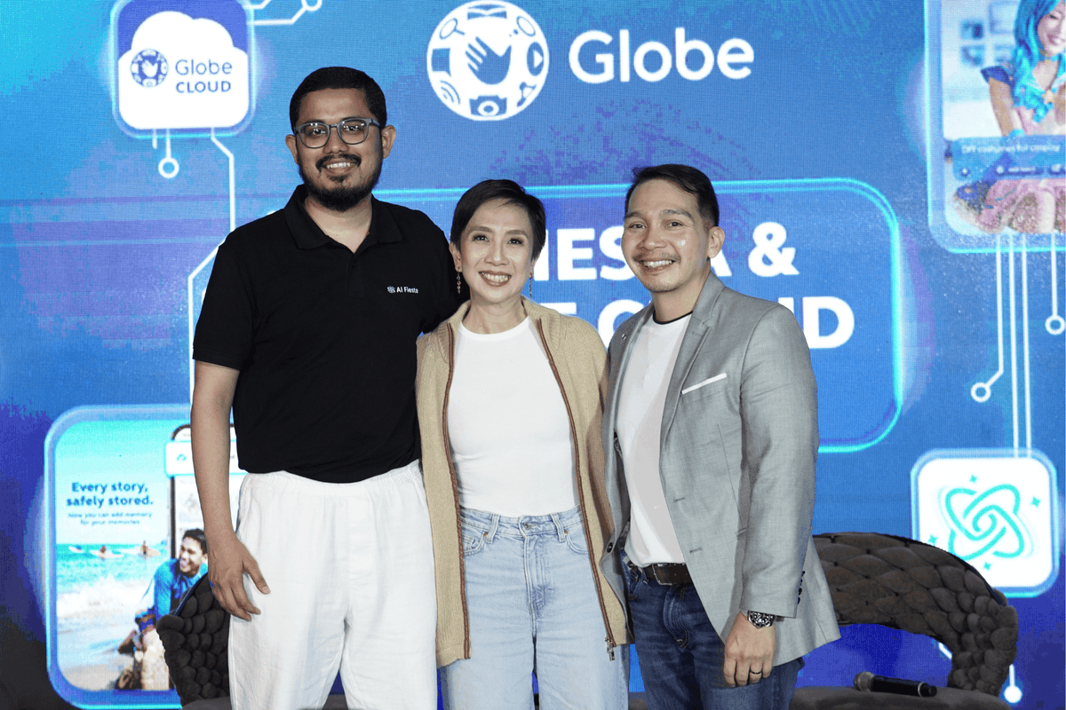 PhilITOrg's tweet photo. @enjoyGLOBE is making AI use more accessible and affordable to customers with AI Fiesta, an application that carries the world's top AI models in one. https://t.co/XEwXnbEqKN #GoForwardTogether https://t.co/9Kp7bMOsJs