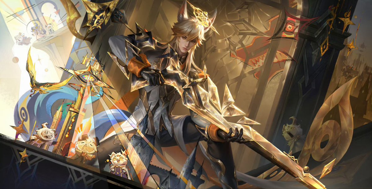 Hokzinhos's tweet photo. As Splash Art das novas skins do servidor chinês https://t.co/ekoH32xuqt