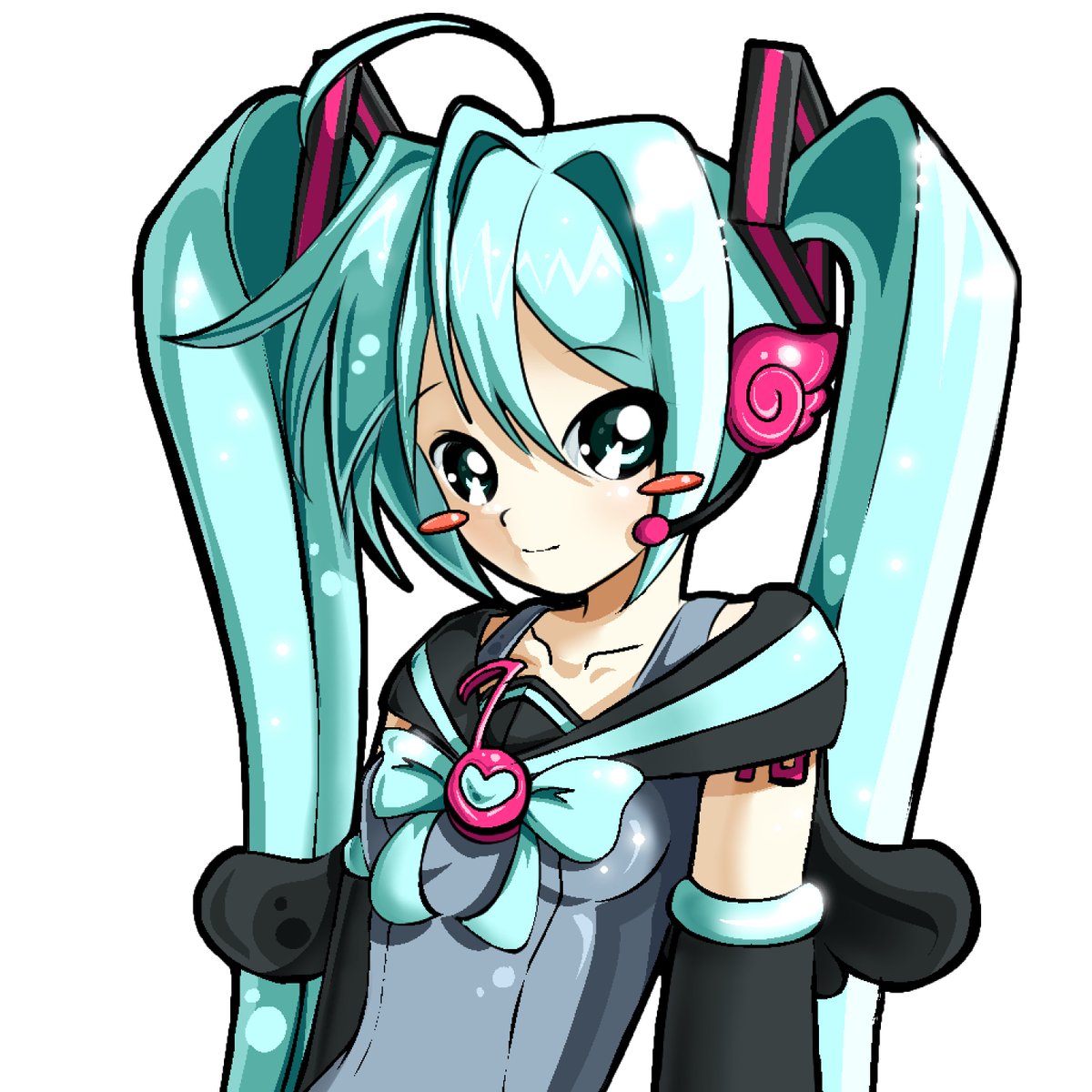 Imoutomagical's tweet photo. Redraw of Magical girl Miku ! https://t.co/NDc1ko9499