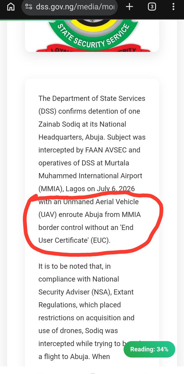 PedroPhilly's tweet photo. @x_news_today She got caught with a drone that has no proper clearance yet, still had the audacity to sue. Keep taking usele$$ advise from your $enseless mentor, sowore. Morning go soon dawn. https://t.co/czYMaohZYY