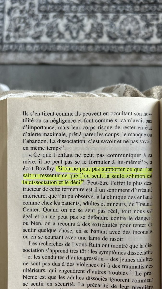feeducalvair's tweet photo. Je viens de finir ce livre d’utilité public, il montre que les trauma ne restent pas seulement dans nos souvenirs. Ils continuent à façonner notre manière de ressentir, de penser et de vivre
Prenez soin de vous <3 https://t.co/8zVk0cH2eF