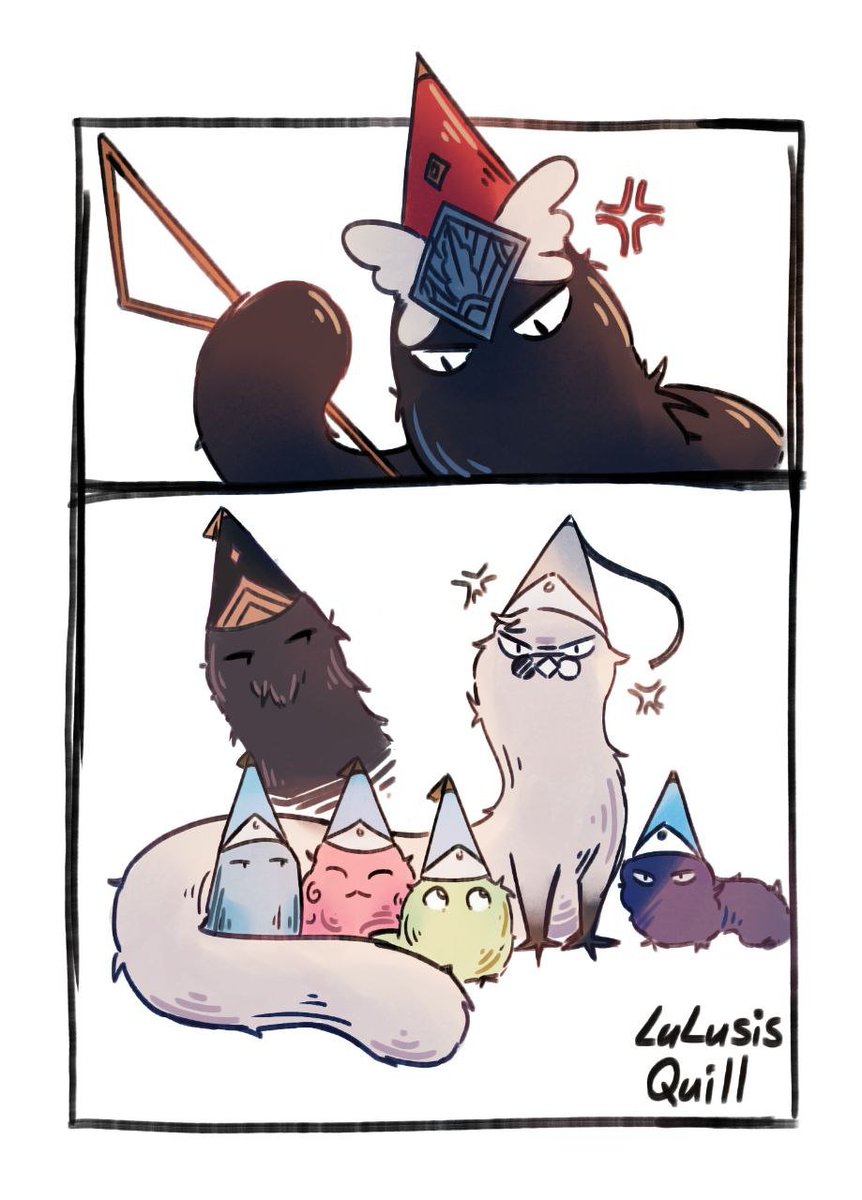 Lulusis_Quill's tweet photo. Happy birthday Brushbuddy!

#WitchHatAtelier #Brushbuddy 
#Δ帽子 https://t.co/aA90a77Z2j