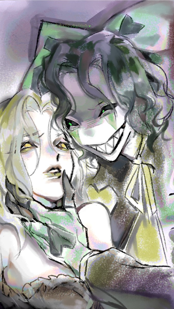 nekopureido's tweet photo. #thefreakcircus #tfc #Harlequin https://t.co/6eIUvkBjCh