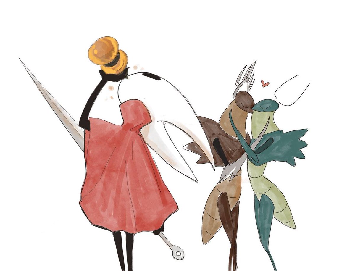 Gisesoft's tweet photo. princes... 
#silksong #hollowknight https://t.co/m7zhEmi5cT