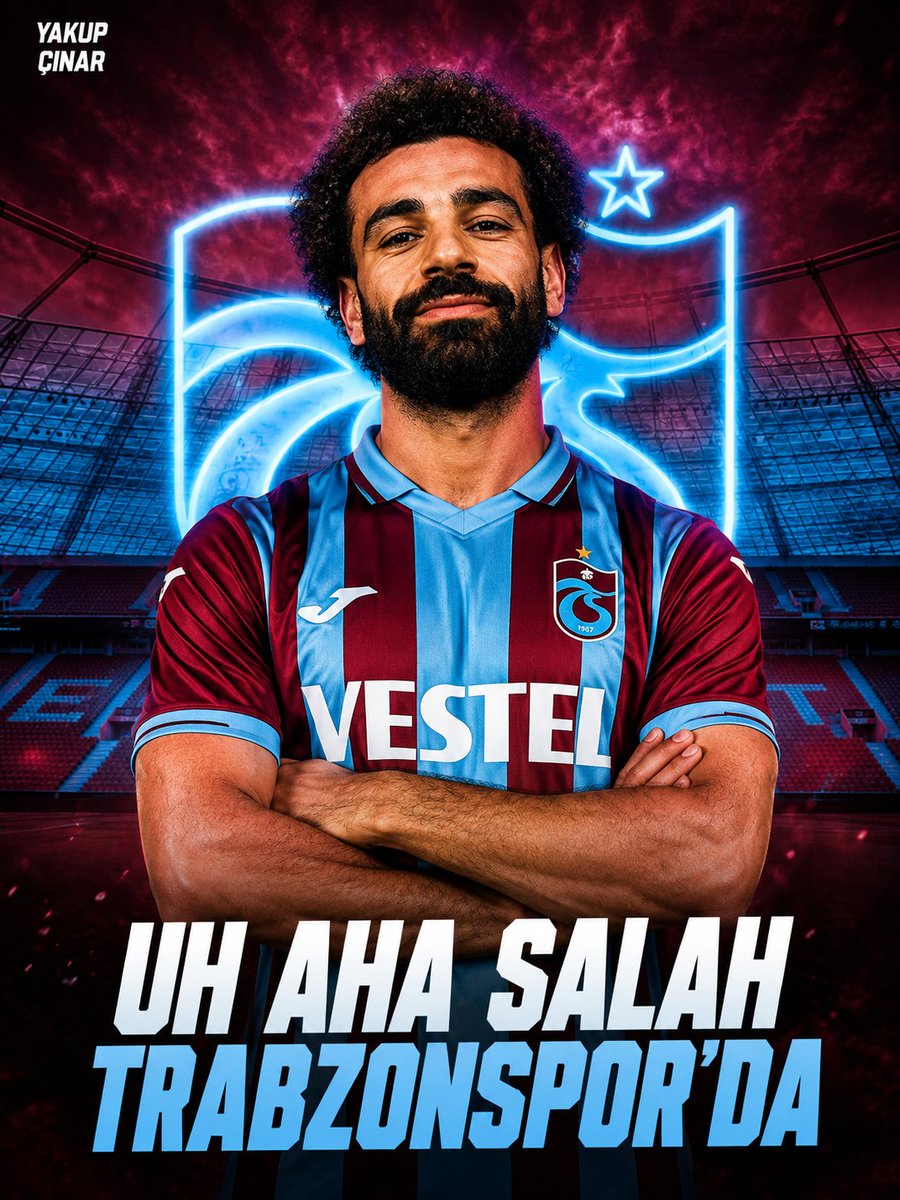 yakupcinar's tweet photo. 🔥🔥🔥ÖZEL | Uy Aha, Mohamed Salah Trabzonspor'da. Mısırlı yıldız yarın İstanbul'a geliyor. Kazım Koyuncu'ya selam olsun. https://t.co/hBEkHrMPo2