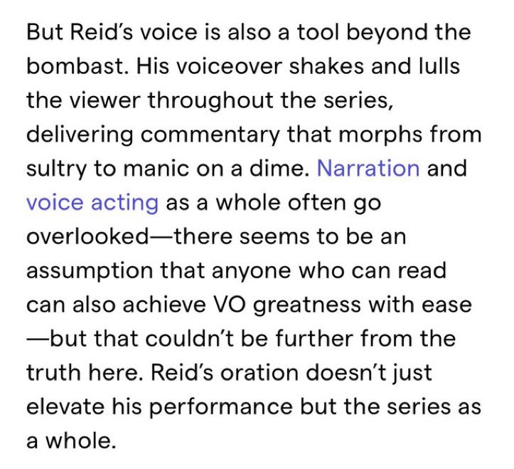 maharetsjesse's tweet photo. yeah i wouldn’t be talking about sam’s acting abilities when except jacob no other actor on the show has been praised like this https://t.co/c14E1nRgjZ