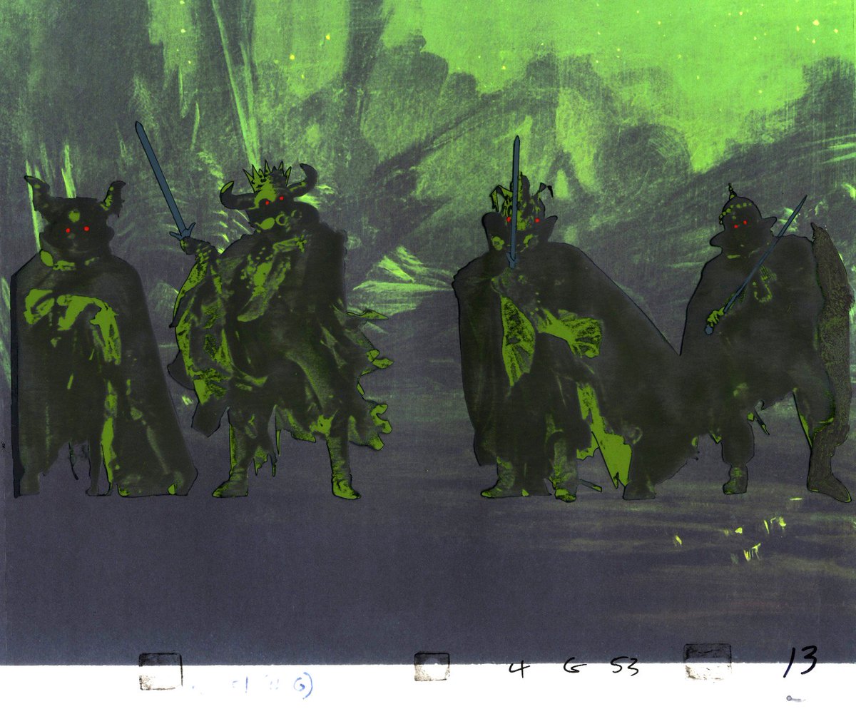 ralphbakshi's tweet photo. New #lordoftherings #animation cels (1978) are up!
Get your own piece of #AnimationHistory:

https://t.co/GQAd21c9hs https://t.co/5ORnmMBGEJ