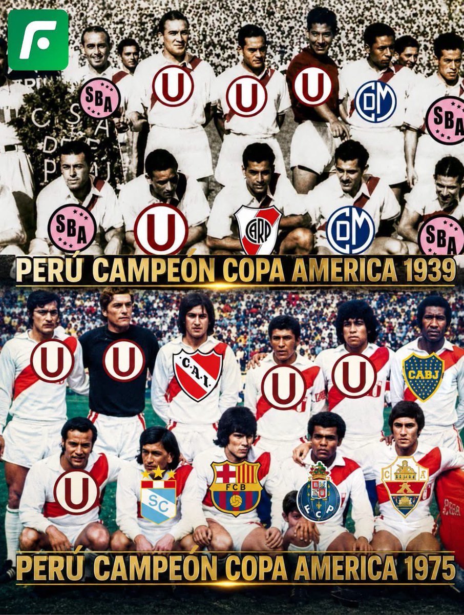 RoyC94's tweet photo. Las únicas Copas que tiene la Selección peruana, se las dieron los cremas. https://t.co/f8nll68rE0
