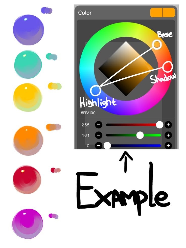 tripletfandom's tweet photo. The color wheel is your best friend 🌈 https://t.co/CBY7q34VuR