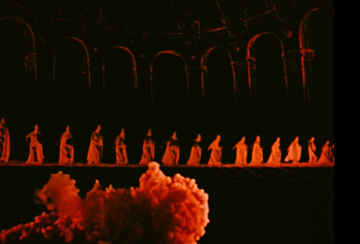 sereneObscurity's tweet photo. the colours of ‘the fabulous baron munchausen’ (1962) https://t.co/q7lHgtHFY0
