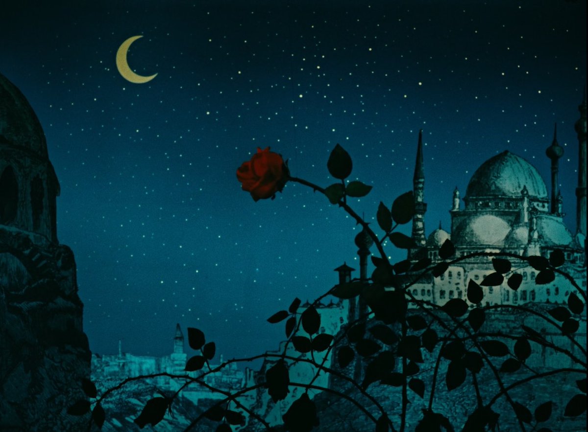 sereneObscurity's tweet photo. the colours of ‘the fabulous baron munchausen’ (1962) https://t.co/q7lHgtHFY0