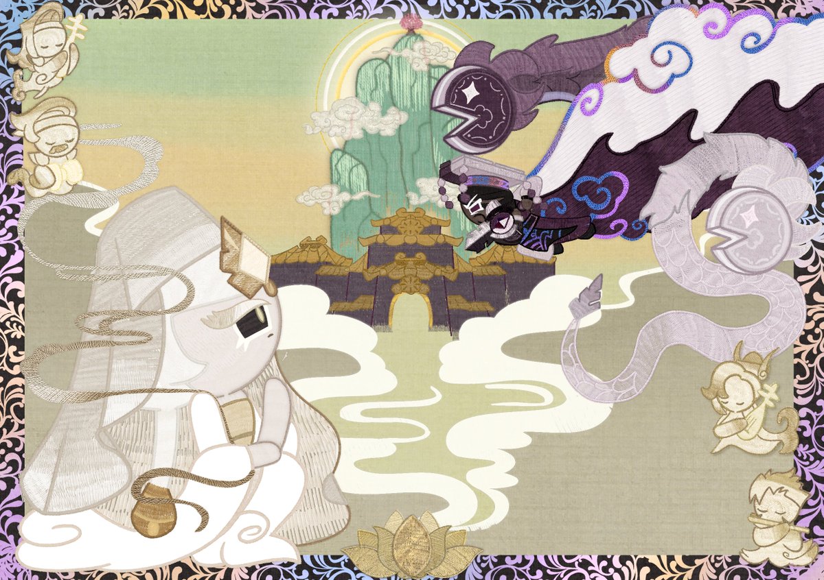 blossomm_star__'s tweet photo. THE TIME HAS COME!!

Here is my contribution to this awesome project and it was so nice to work with such talented people in it!! ^w^
#crk #cookierunkingdom #darkcacaocookie #mysticflourcookie https://t.co/NmYlLX4xm1