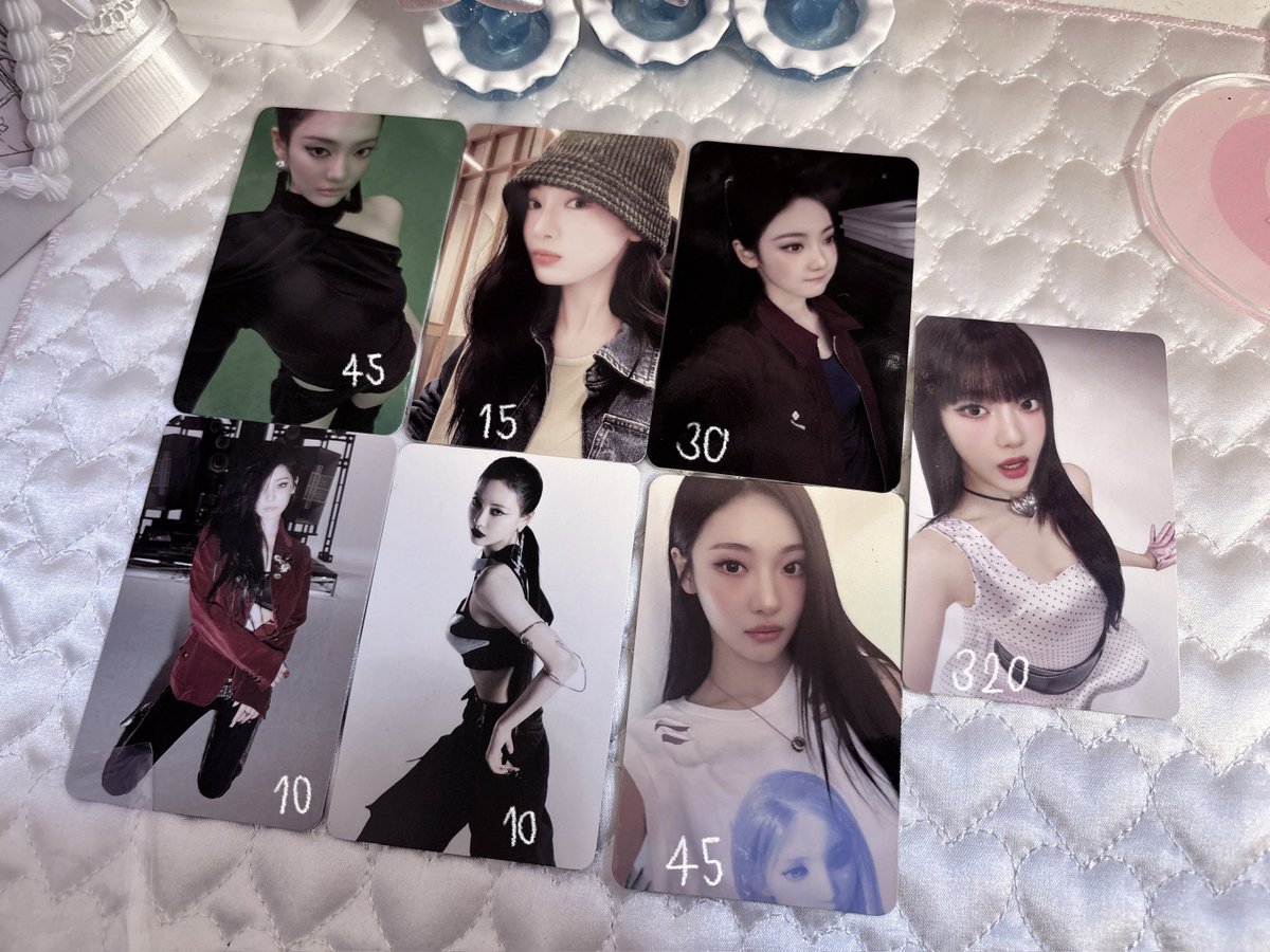 hwiinawii2's tweet photo. RTขายหมดแจก 100฿ 

พร้อมส่ง aespa 에스파 
📮ems 40

รูปชัดเจนแล้วไม่สะดวกถ่ายเพิ่มเติมนะคะ🙇🏻‍♀️
‼️ทุกใบไม่มีตำหนิแรงๆ เช่น ขาดค่ะ แต่ไม่ได้นั่งส่องไฟการ์ดคับ ถ้าไม่โอเคผ่านก่อนได้ค่ะๆไม่สะดวกส่องให้ทีละใบ
#ตลาดนัดaespa #ตลาดนัดเอสป้า ningning giselle winter karina kiss n tell unit https://t.co/efuoxx8zHy