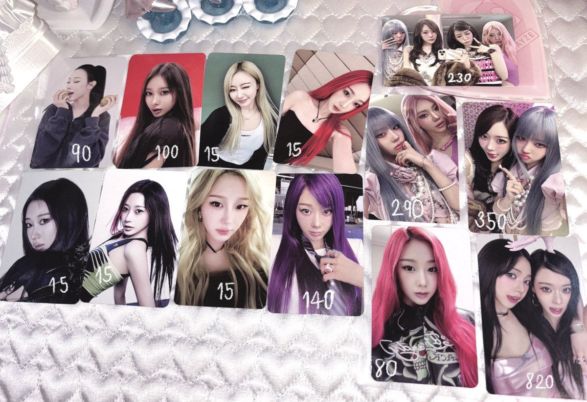 hwiinawii2's tweet photo. RTขายหมดแจก 100฿ 

พร้อมส่ง aespa 에스파 
📮ems 40

รูปชัดเจนแล้วไม่สะดวกถ่ายเพิ่มเติมนะคะ🙇🏻‍♀️
‼️ทุกใบไม่มีตำหนิแรงๆ เช่น ขาดค่ะ แต่ไม่ได้นั่งส่องไฟการ์ดคับ ถ้าไม่โอเคผ่านก่อนได้ค่ะๆไม่สะดวกส่องให้ทีละใบ
#ตลาดนัดaespa #ตลาดนัดเอสป้า ningning giselle winter karina kiss n tell unit https://t.co/efuoxx8zHy
