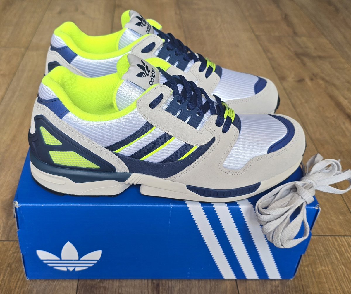 adidas ZX 8000 (FTWWHT/DKBLUE/GREONE) K15673 (Released 6th April 2026)