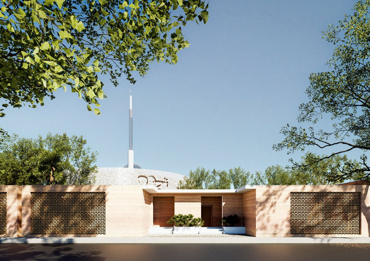 GeorgeNenne's tweet photo. Every line started with an idea, and every decision was guided by purpose. This integrated mosque project explores how faith, community, and nature can come together to shape everyday life. Still refining, still learning, but grateful for how far I’ve come😮‍💨🤲🏿 https://t.co/R9ASZTPd0D