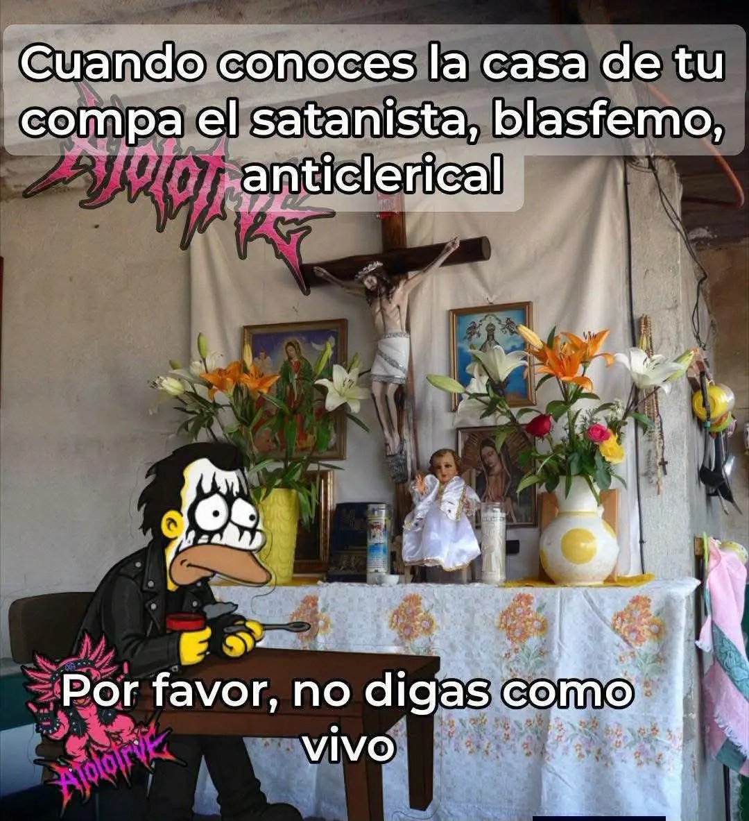 JoeJhss's tweet photo. MUY MALOS LOS ATEOS Y VIVEN CON SU MADRE CATÓLICA Y HAY IMÁGENES POR TODOS LADOS, ASI SON DE IMBECILES LOS ATEOS https://t.co/NacVdNCQkt