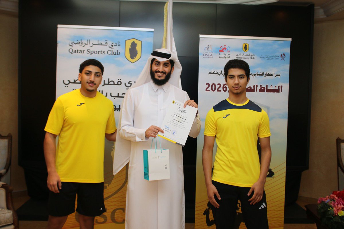 qatarsc61's tweet photo. نجاح باهر  #لبرنامج_قادة_التطوع_بالنشاط_الصيفي. للجهاز الشبابي بنادي قطر الرياضي تحت شعار #صيفنا_لشبابنا
 بمشاركة الكوادر الشبابية في التخطيط والتنظيم والتنفيذ لكل من عبد العزيز المري وحسن مسلم الدوسري وناصر محمد العلي وعبد العزيز علي الكواري من منتسبي إدارة الأنشطة بجامعة قطر https://t.co/GJu924tUG2